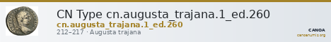 CN Type cn.augusta_trajana.1_ed.260 — CANOA