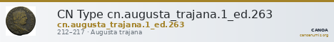 CN Type cn.augusta_trajana.1_ed.263 — CANOA