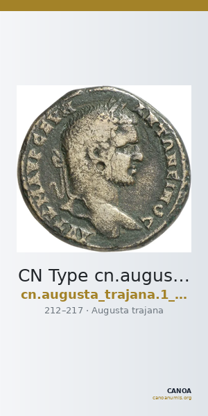CN Type cn.augusta_trajana.1_ed.265 — CANOA