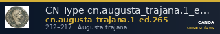 CN Type cn.augusta_trajana.1_ed.265 — CANOA