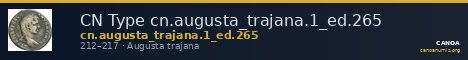 CN Type cn.augusta_trajana.1_ed.265 — CANOA