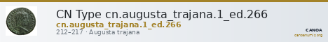 CN Type cn.augusta_trajana.1_ed.266 — CANOA