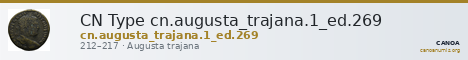 CN Type cn.augusta_trajana.1_ed.269 — CANOA