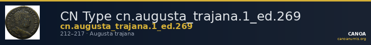 CN Type cn.augusta_trajana.1_ed.269 — CANOA