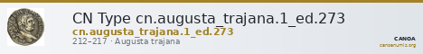 CN Type cn.augusta_trajana.1_ed.273 — CANOA