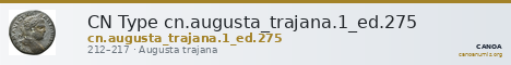 CN Type cn.augusta_trajana.1_ed.275 — CANOA