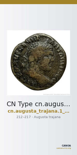 CN Type cn.augusta_trajana.1_ed.281 — CANOA