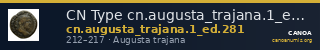 CN Type cn.augusta_trajana.1_ed.281 — CANOA