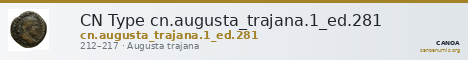CN Type cn.augusta_trajana.1_ed.281 — CANOA