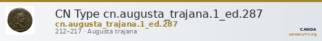 CN Type cn.augusta_trajana.1_ed.287 — CANOA