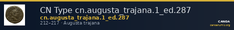 CN Type cn.augusta_trajana.1_ed.287 — CANOA
