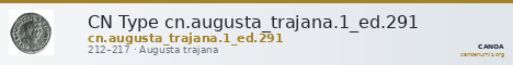 CN Type cn.augusta_trajana.1_ed.291 — CANOA