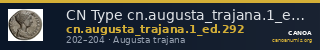 CN Type cn.augusta_trajana.1_ed.292 — CANOA