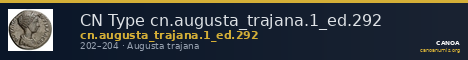 CN Type cn.augusta_trajana.1_ed.292 — CANOA