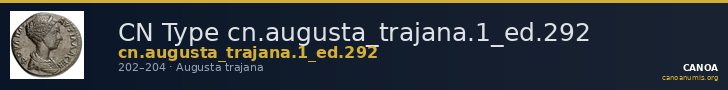 CN Type cn.augusta_trajana.1_ed.292 — CANOA