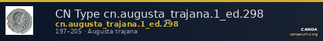 CN Type cn.augusta_trajana.1_ed.298 — CANOA