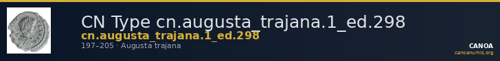 CN Type cn.augusta_trajana.1_ed.298 — CANOA