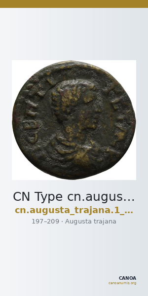 CN Type cn.augusta_trajana.1_ed.303 — CANOA