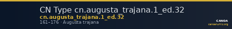 CN Type cn.augusta_trajana.1_ed.32 — CANOA
