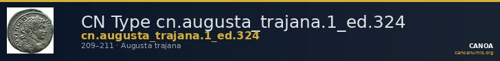 CN Type cn.augusta_trajana.1_ed.324 — CANOA