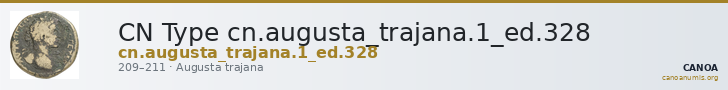 CN Type cn.augusta_trajana.1_ed.328 — CANOA