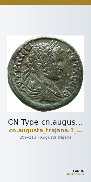 CN Type cn.augusta_trajana.1_ed.336 — CANOA