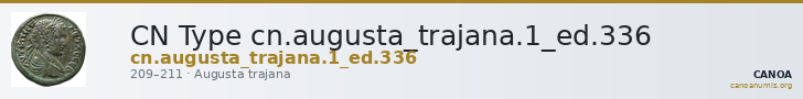 CN Type cn.augusta_trajana.1_ed.336 — CANOA