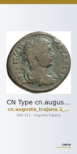 CN Type cn.augusta_trajana.1_ed.357 — CANOA