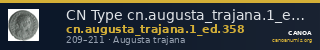 CN Type cn.augusta_trajana.1_ed.358 — CANOA