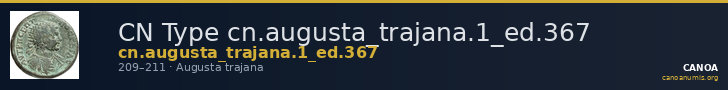 CN Type cn.augusta_trajana.1_ed.367 — CANOA
