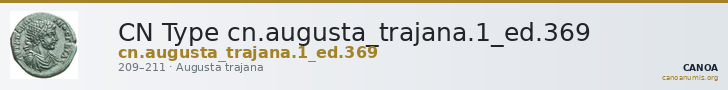 CN Type cn.augusta_trajana.1_ed.369 — CANOA
