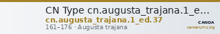CN Type cn.augusta_trajana.1_ed.37 — CANOA