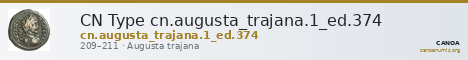 CN Type cn.augusta_trajana.1_ed.374 — CANOA