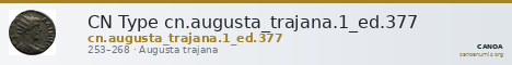 CN Type cn.augusta_trajana.1_ed.377 — CANOA