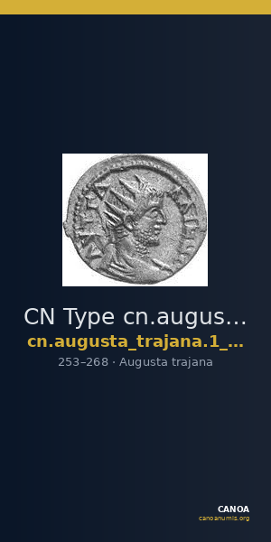 CN Type cn.augusta_trajana.1_ed.378 — CANOA