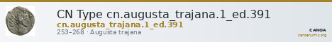 CN Type cn.augusta_trajana.1_ed.391 — CANOA