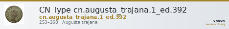CN Type cn.augusta_trajana.1_ed.392 — CANOA