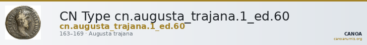 CN Type cn.augusta_trajana.1_ed.60 — CANOA