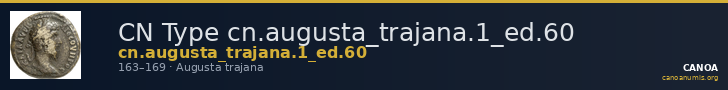 CN Type cn.augusta_trajana.1_ed.60 — CANOA