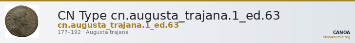 CN Type cn.augusta_trajana.1_ed.63 — CANOA