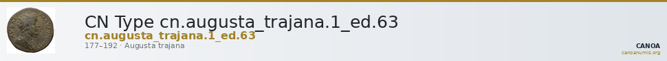 CN Type cn.augusta_trajana.1_ed.63 — CANOA