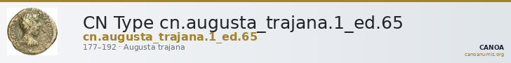 CN Type cn.augusta_trajana.1_ed.65 — CANOA
