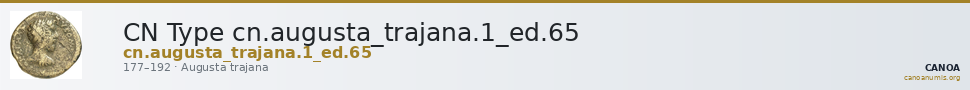 CN Type cn.augusta_trajana.1_ed.65 — CANOA