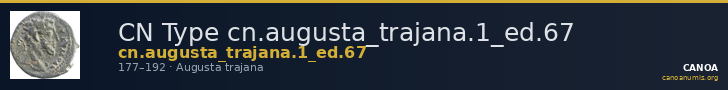 CN Type cn.augusta_trajana.1_ed.67 — CANOA