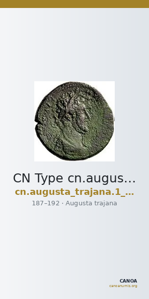 CN Type cn.augusta_trajana.1_ed.76 — CANOA