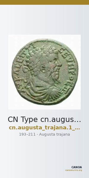 CN Type cn.augusta_trajana.1_ed.80 — CANOA