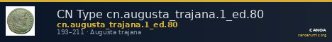 CN Type cn.augusta_trajana.1_ed.80 — CANOA