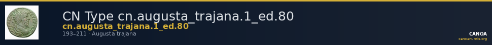 CN Type cn.augusta_trajana.1_ed.80 — CANOA