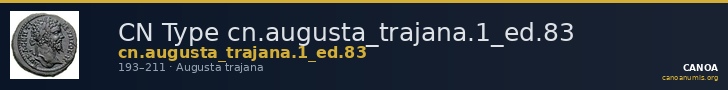 CN Type cn.augusta_trajana.1_ed.83 — CANOA