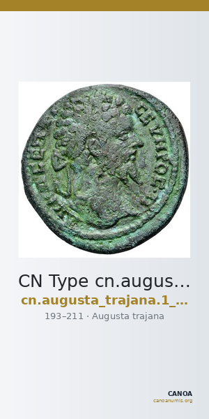 CN Type cn.augusta_trajana.1_ed.89 — CANOA